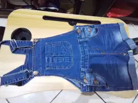 Baju montir /kodok jeans anak