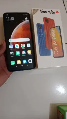 Redmi 9c fullset ram 4/64.jringan 4g.no minus