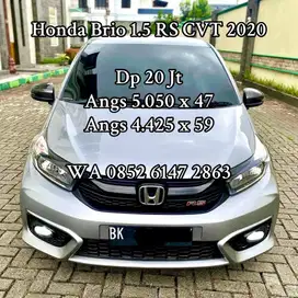 Honda Brio 1.5 RS CVT 2020 Termurah