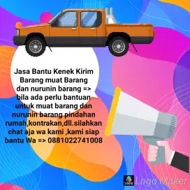 Jasa bantu2 kenek muatin barang