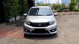 Honda Brio 1.2 RS CVT AT Silver 2022 Like New KM37rb Record AUTHORIZED