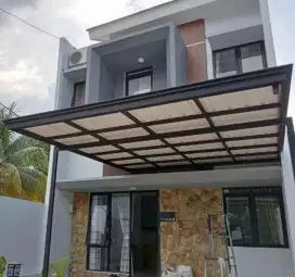 Canopy minimalis atapnya alderon satu layer