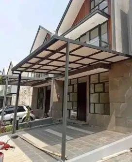 Canopy minimalis atapnya alderon satu layer