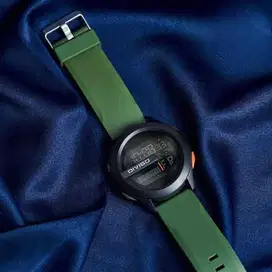 Jam tangan rubber di2101 hijau simpel sport divigo original