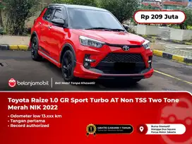 [ KM 13RB ] Toyota Raize 1.0 GR Sport Turbo AT TwoTone Merah 2022/2023