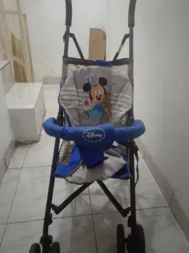 Stroller Baby Disney 306 Gambar Mickey Mouse