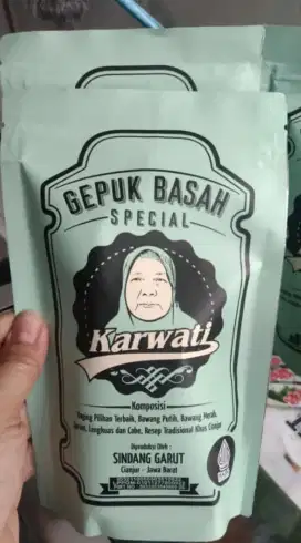 Karwati Gepuk Basah