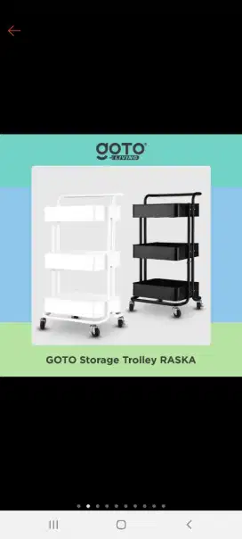 Storage Trolley Merk GOTO