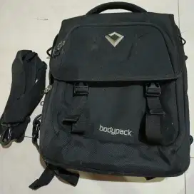 Bagpack Bodypack Original tas ransel laptop