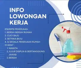 Asisten Rumah Tangga Pergi pagi pulang sore ataupun menginap