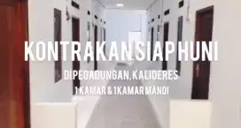 Kontrakan Pegadungan 1 Kamar Wastafel