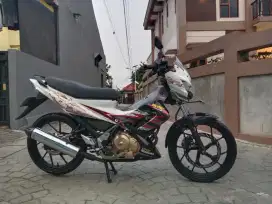 Suzuki satria fu 2011 stater tokcer halus mulus terawat