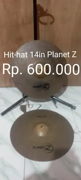 Simbal Hit-hat 14in, silahkan pilih salah satu, harga sdh ada difoto