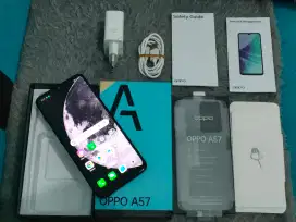 Jual Oppo A57 Ram 4/64 Fullset 95% mulus Original .