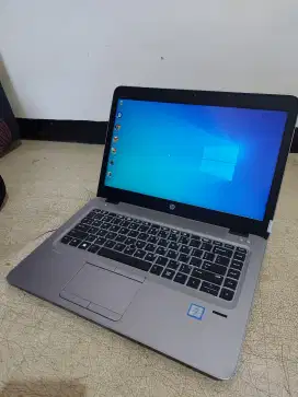 Laptop hp slim core i5 gen6 ram 8gb ssd 256gb keyboard backlight