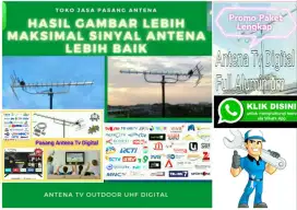 Team Spesialis Teknisi Pemasangan Antena Tv Siaran Digital