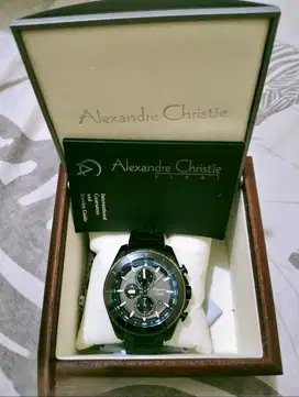 Jam Tangan Pria Alexander Christie Original AC 6503 MC Stainless Steel