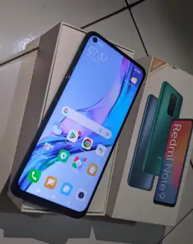 Redmi Note 9 6+2/128.Resmi Fullset No minus