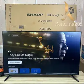 Dijual TV SHARP ￼SHARP 2K Full HD Google TV 43 Inch 2T-C43GH3000I