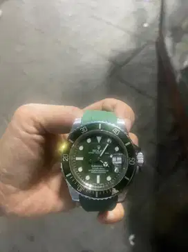 Jual jam rolex kolab mido green