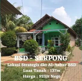 Rumah Dijual Cepat bisa buat usaha kontrakan di BSD, Serpong - Tangsel