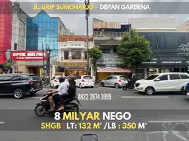 Dijual Ruko 3 Lantai Sangat Strategis di JL. Urip Sumoharjo