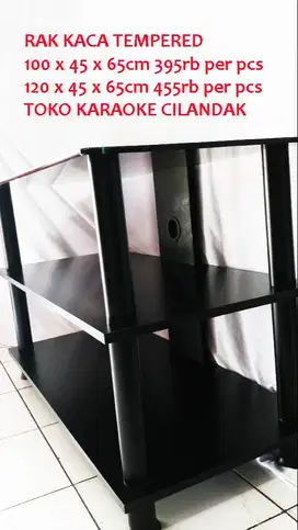 rak meja audio 120cm