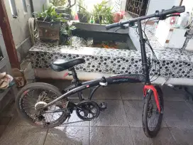 Sepeda lipat Phyton Odessy 20 inchi 7 speed cakram