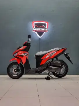 ODO 10RB‼️ Honda Vario 125 CBS 2023 Merah favorit Mustika Motoshop