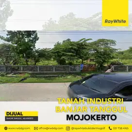 TANAH INDUSTRI DIJUAL DI BANJAR TANGGUL MOJOKERTO, LUAS & STRATEGIS