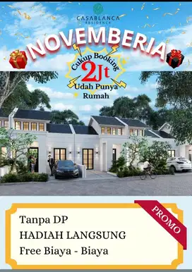 Rumah minimalis Ready Stok Tanpa DP