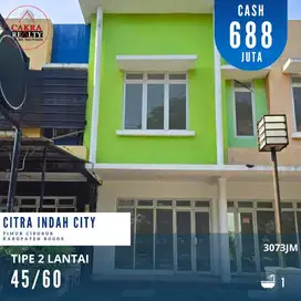 Ruko di jual siap huni di citra indah city jonggol