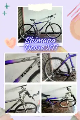 Sepeda gunung Shimano deore XT.