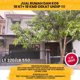 Rumah dan Rumah Kost di Tembalang, Semarang Jawa Tengah