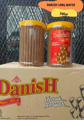 Wafer danish long dan tanggung