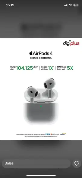 AIRPODS GEN 4 NEW