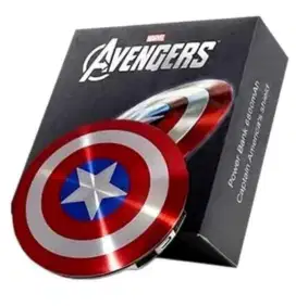 Di jual Power Bank MARVEL CAPTAIN AMERIKA baru