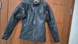 JAKET KULIT  TOURING ASLI FULL PROTECTOR BAHU DAN SIKUT