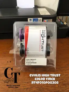 Evolis Ribbon Color YMCK RT4F010P00308 original