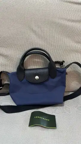 Tas Longchamp XS Le Pliage Energy Navy Original