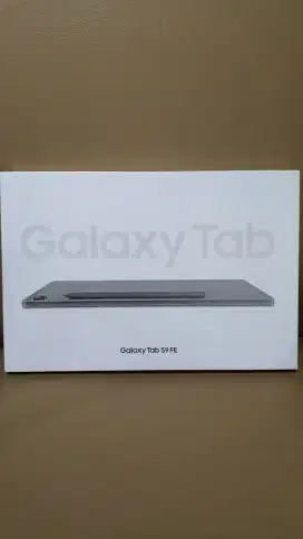 BNIB samsung galaxy tab s9 FE wifi grey 6 128 GB new segel ori samsung