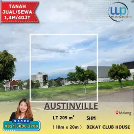 Dijual Cepat Tanah Kavling Luas di Austinville