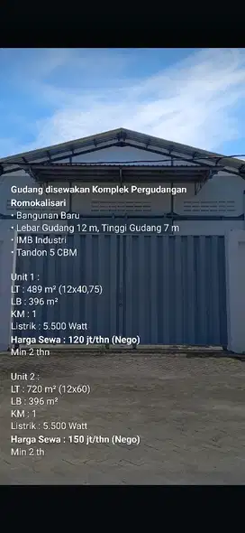 Gudang Baru Roomokalisari