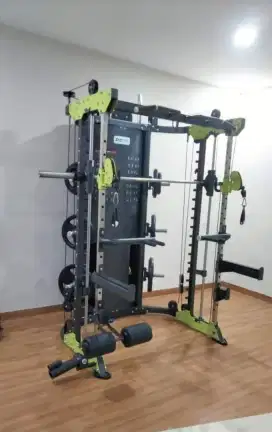 Paket gym full dhz fitness equipment Makassar