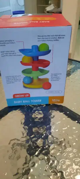 Mainan anak baby ball tower