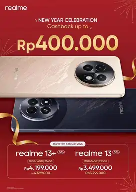 Ready realme 13 5G ram 12/ 256gb garansi resmi 12 bln