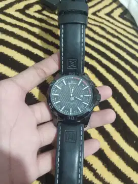 DIJUAL JAM TANGAN NAVIFORCE HITAM PEMAKAIAN DUA MINGGU (ANTI AIR)