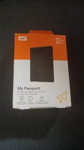 JUAL HARDISK WD My Passport 2 TB - Rp. 1.200.000 bisa nego