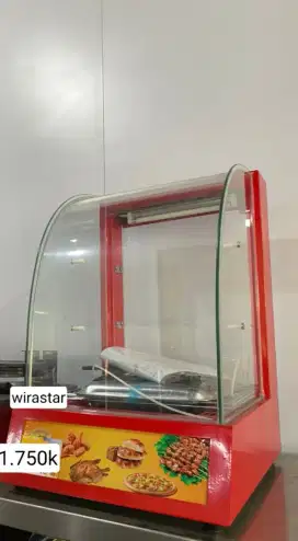 Food Warmer Showcase Crown Etalase Penghangat Makanan SC1P