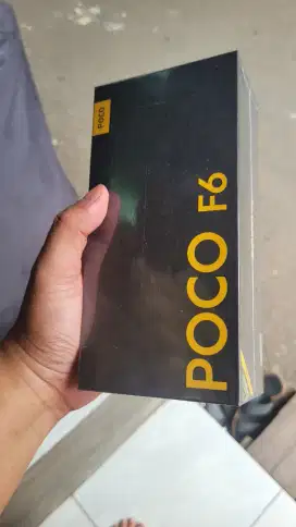 Poco f6 ram 12/512gb segel.bs tt dibawahnya